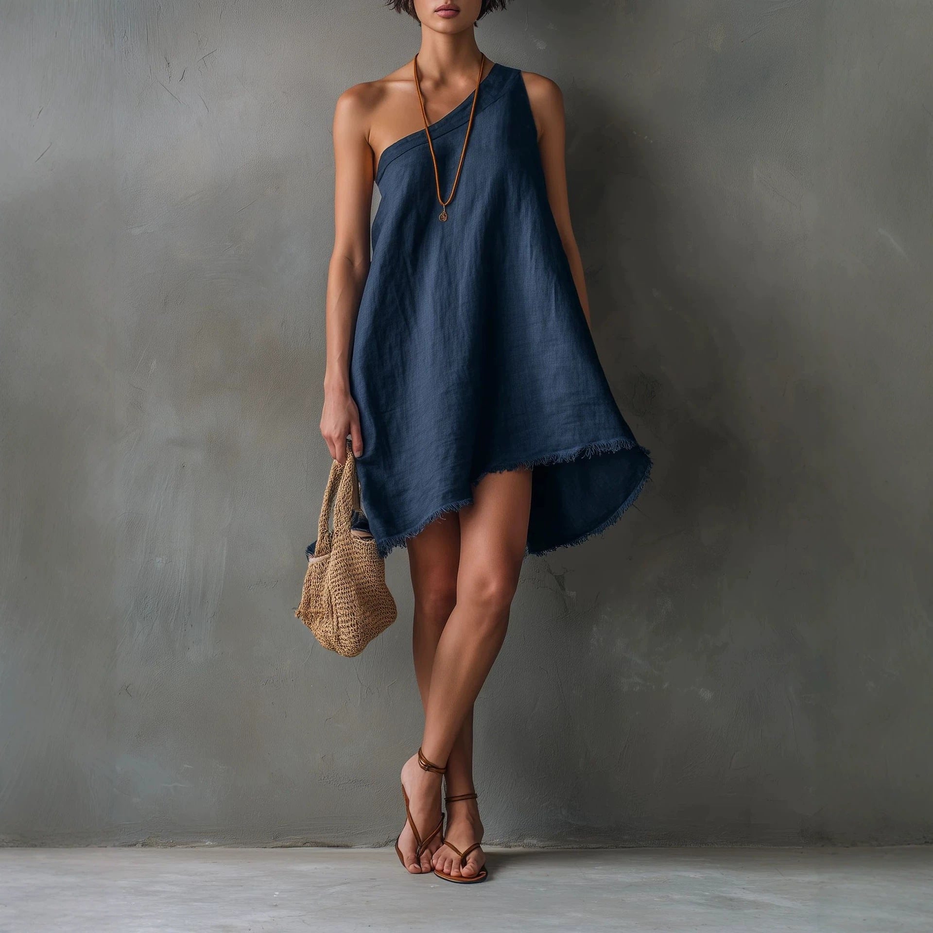 Lockere Damenkleid
