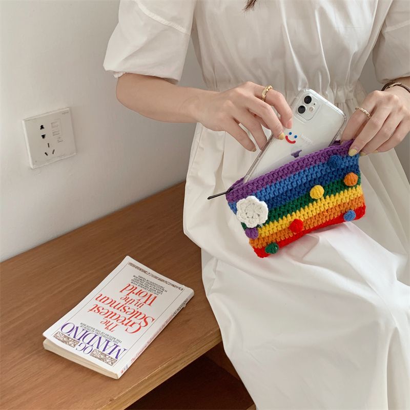Schmuckbeutel mit Regenbogenmuster – Bild 8 | LuxeStyle