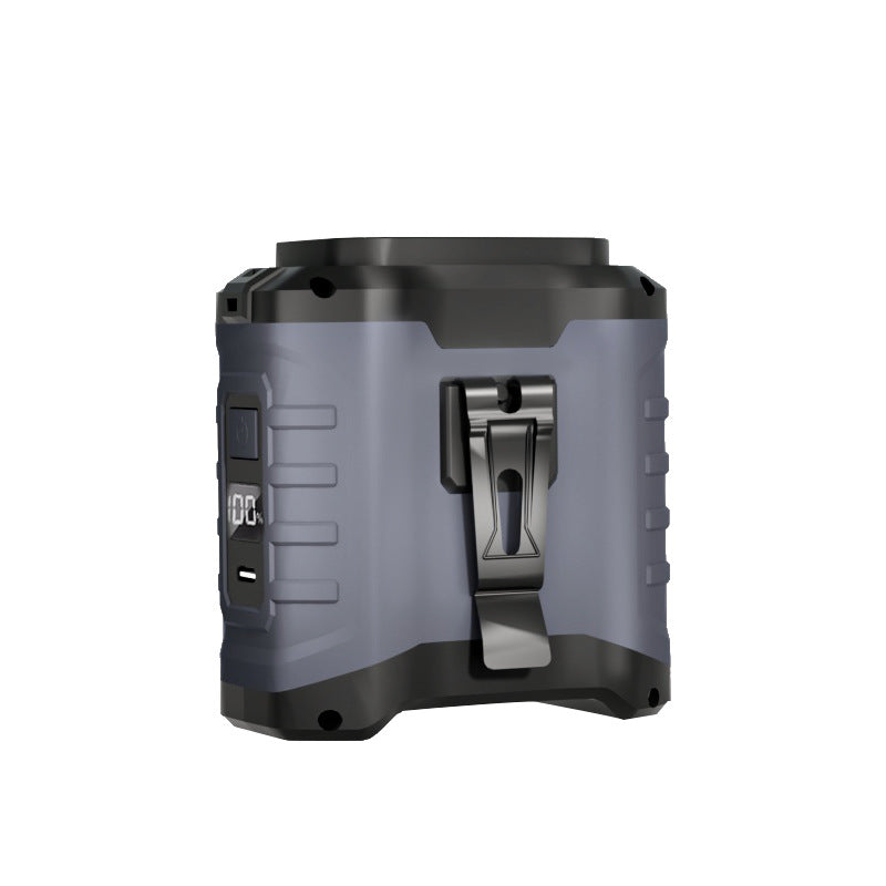 Tragbarer Clip-Ventilator mit Akku