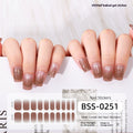Nagelsticker mit Gradient-Effekt