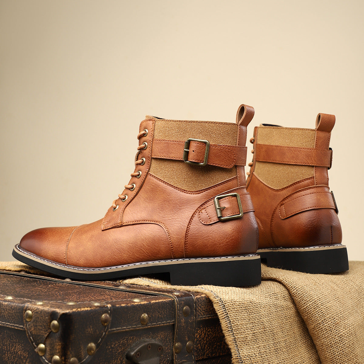 Rutschfeste Retro Martin Boots für Herren