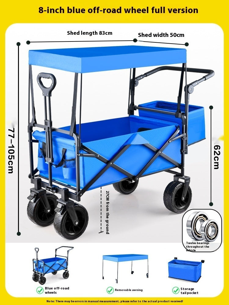 Faltbarer Bollerwagen für Outdoor-Aktivitäten – Bild 8 | LuxeStyle