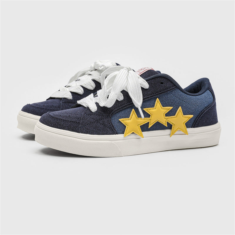 Leichte, bequeme Sneaker mit Sternenmuster