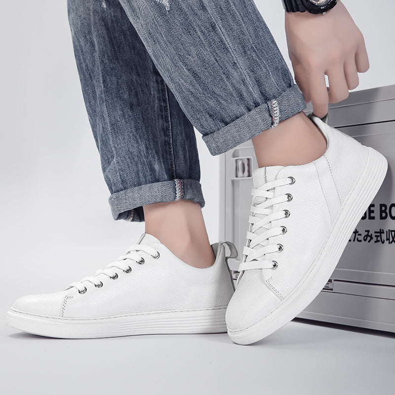 Retro-Sneaker aus Rindsleder