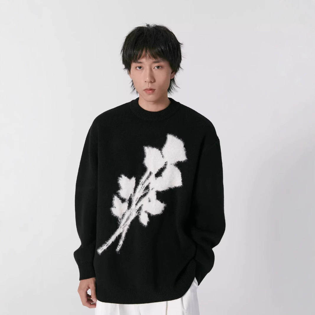 Vintage-Rose-Pullover