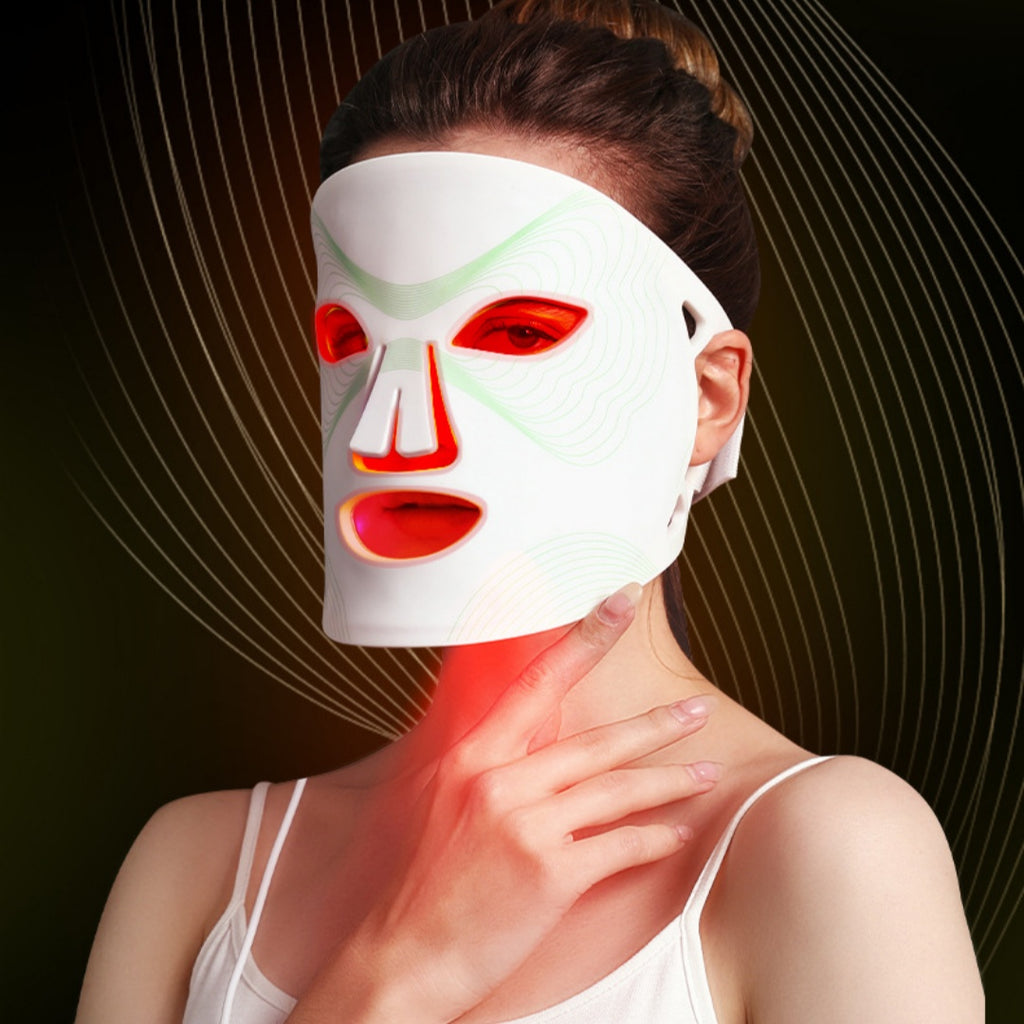 Silikon LED-Gesichtsmaske für Hautverjüngung