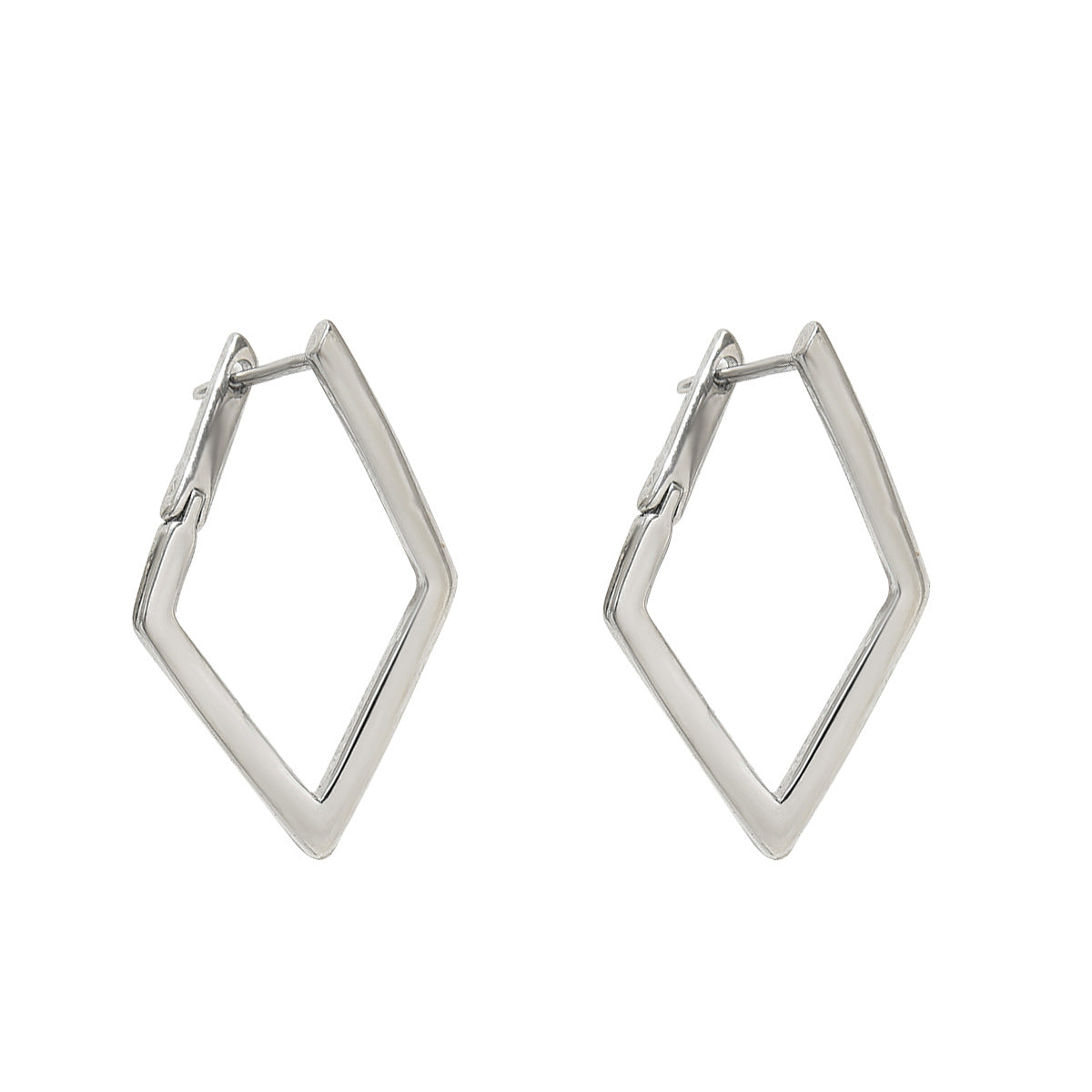 Minimalistische geometrische Ohrstecker – Ansicht 6