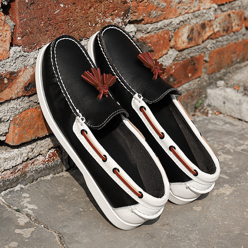 Plus Size Segelschuhe Herren Leder – Bild 8 | LuxeStyle