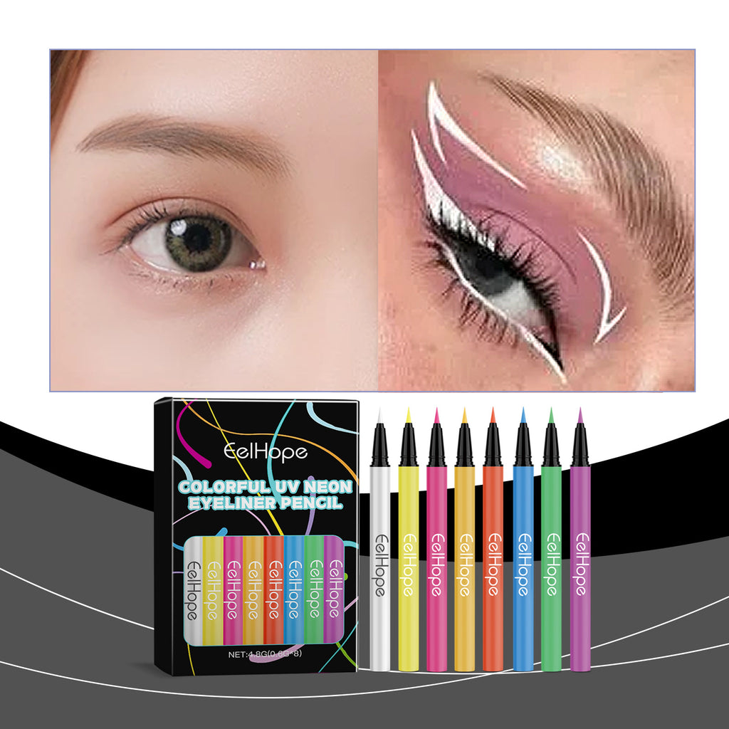 8 Farben Neon Flüssig-Eyeliner – Bild 4 | LuxeStyle