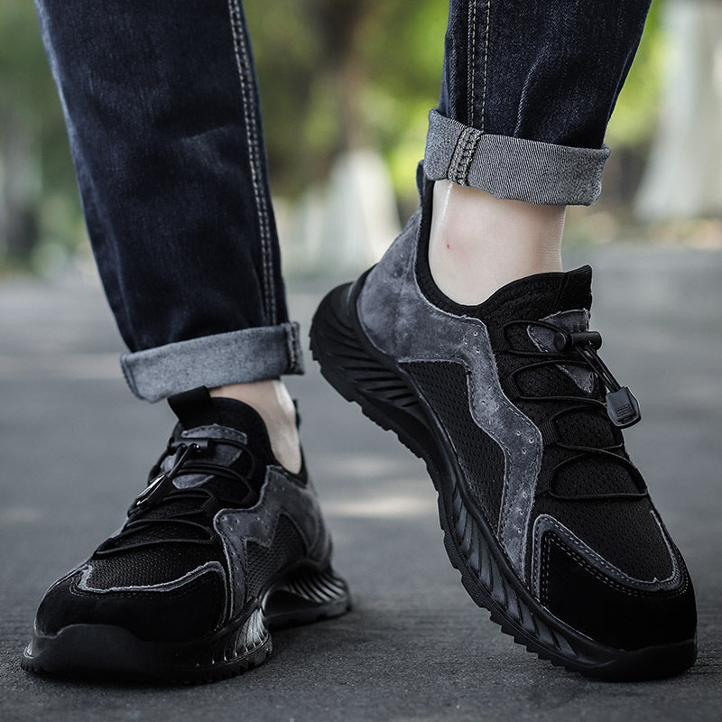 Leder Sneaker Herren atmungsaktiv | LuxeStyle