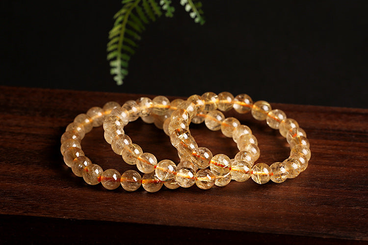 9 mm Golden Hair Quartz Armband – Bild 3 | LuxeStyle