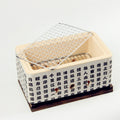 Portabler Holzkohle-Grill
