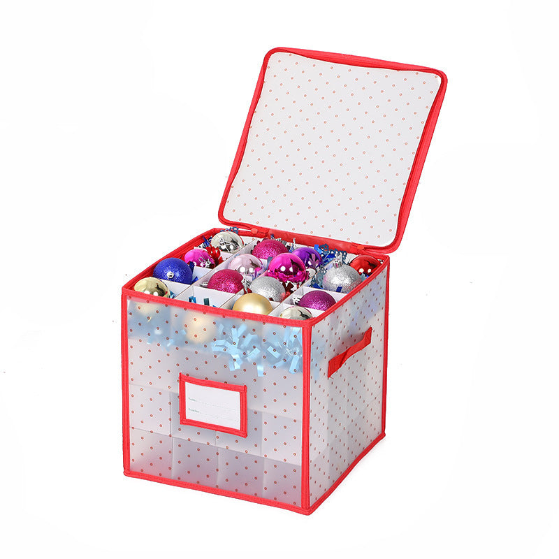 Weihnachtsornamenten-Aufbewahrungsbox mit Schalen – Bild 4 | LuxeStyle