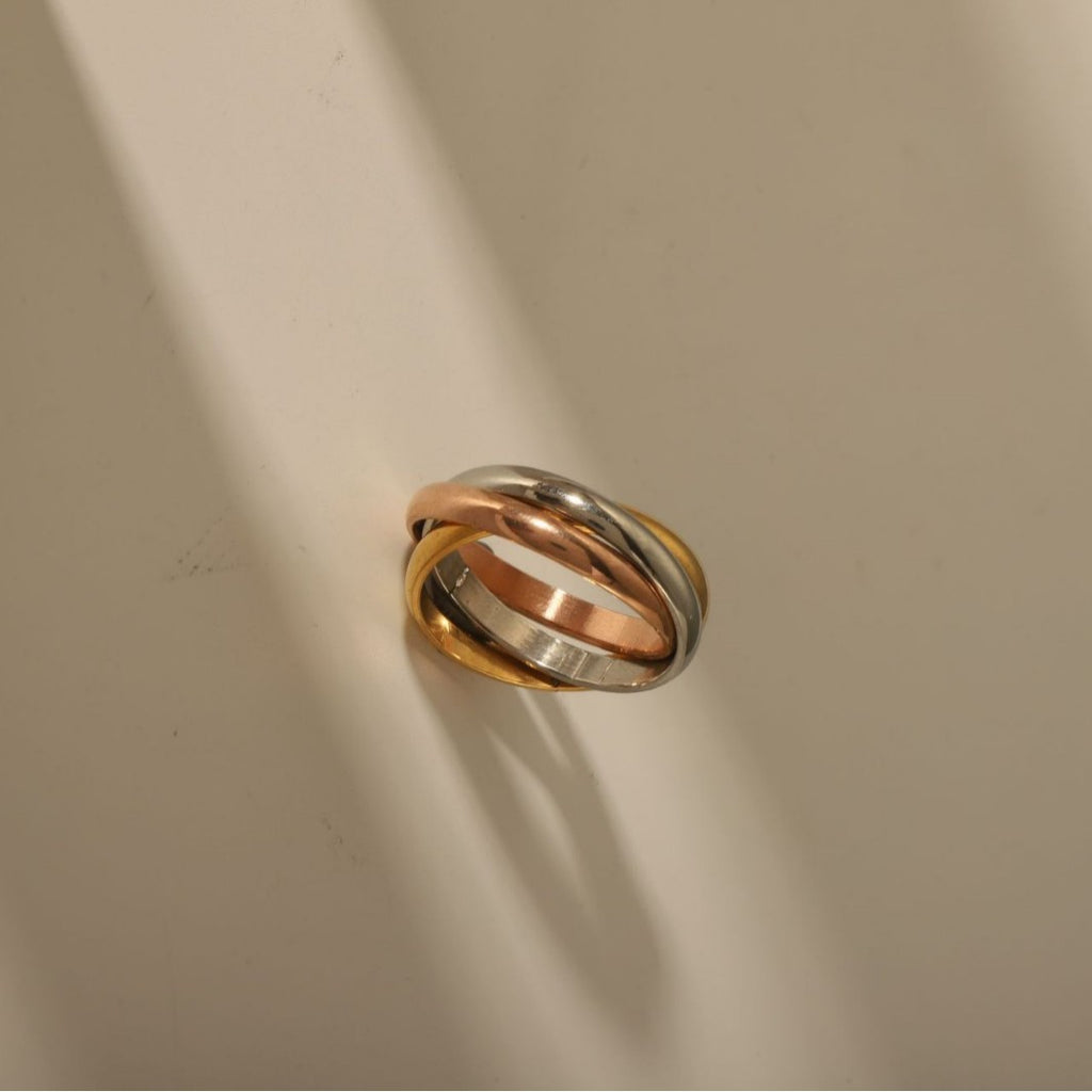 Dreistufiger Edelstahlring – Bild 3 | LuxeStyle