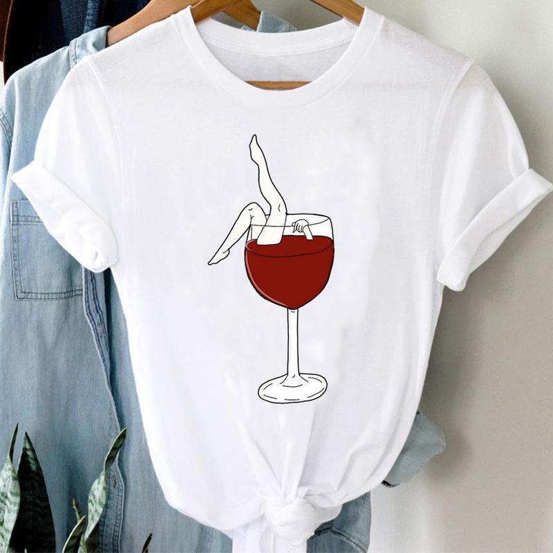 Wein-Dame Kurzarm