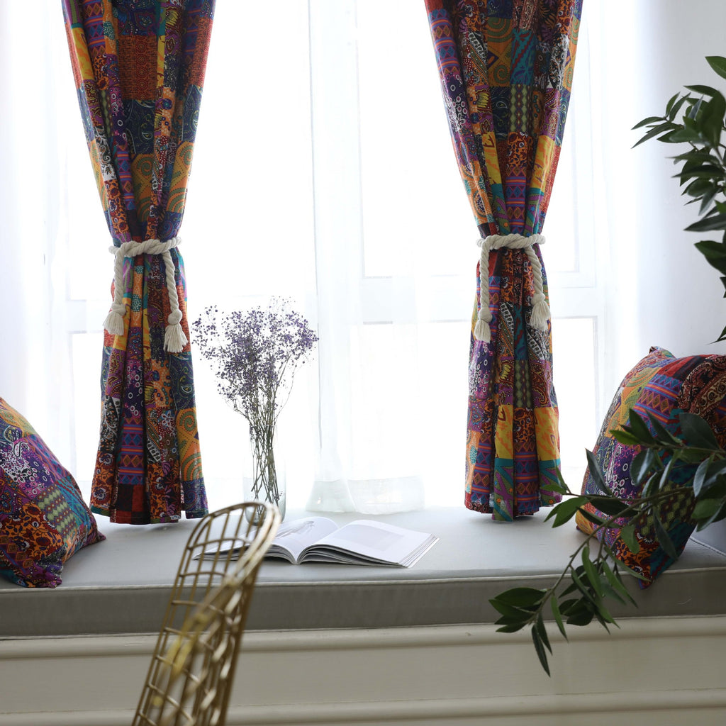 Boho-Stil Vorhang