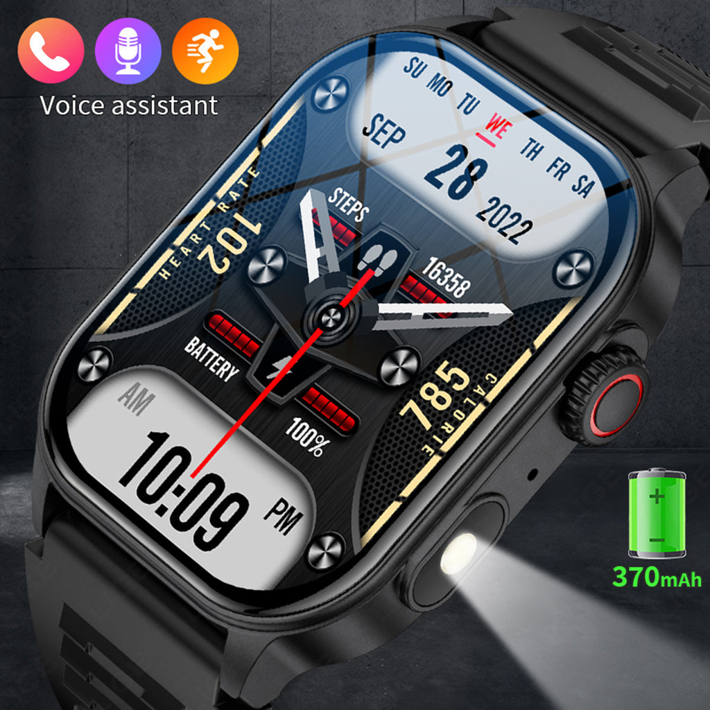 Smartwatch mit Gesundheitsueberwachung