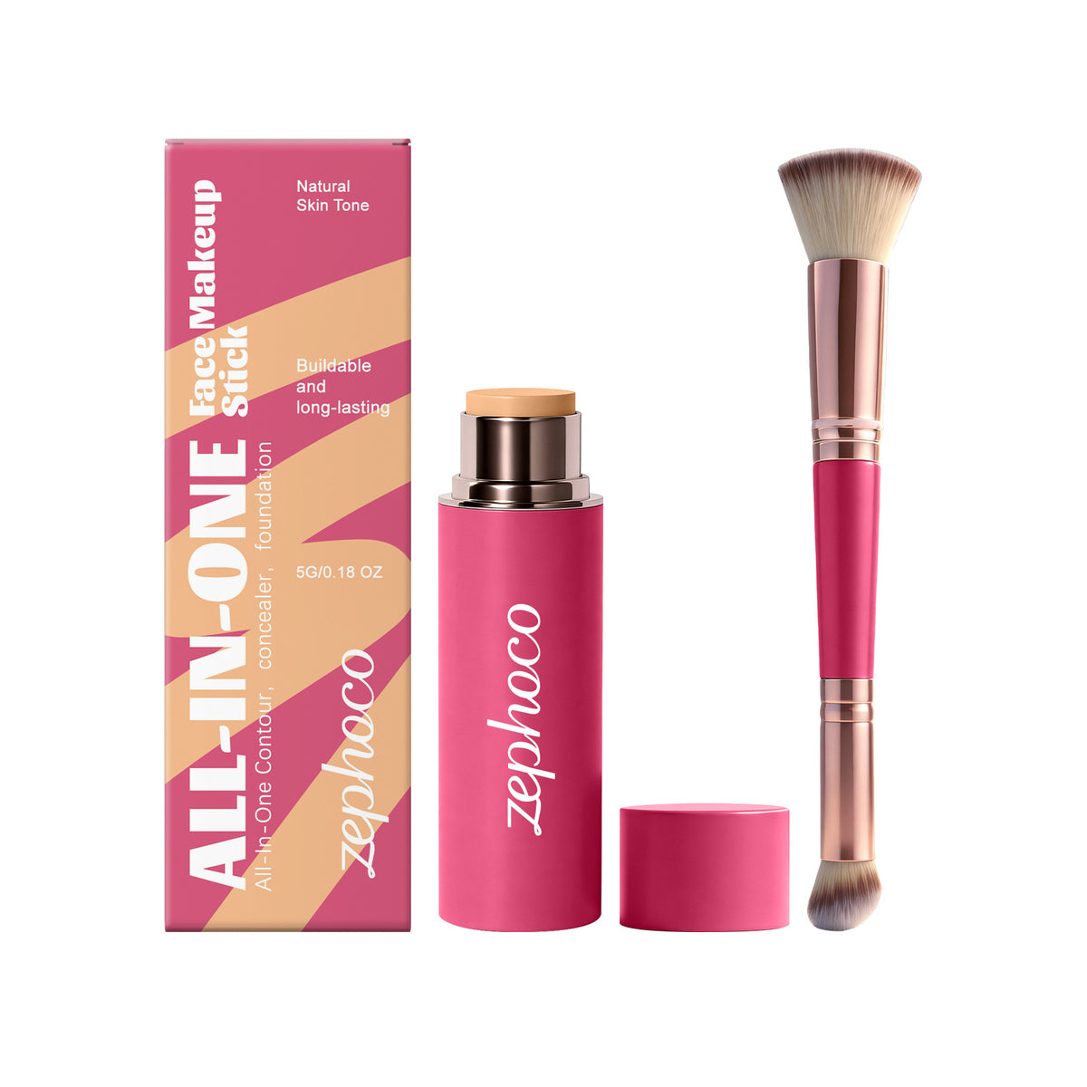 Feuchtigkeits-Make-up-Stick mit weichem Fokus – Bild 3 | LuxeStyle