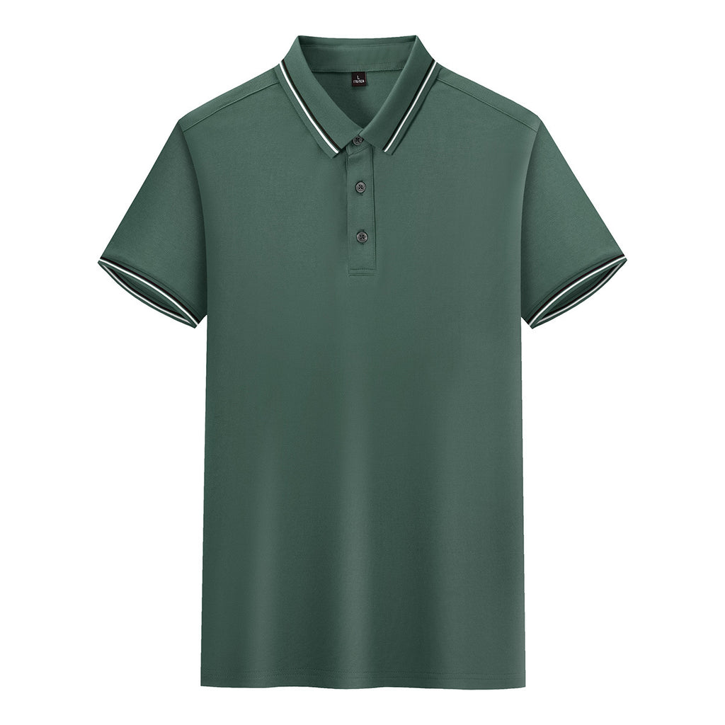 Silk Strick Polo Kurzarm für Herren – Bild 8 | LuxeStyle