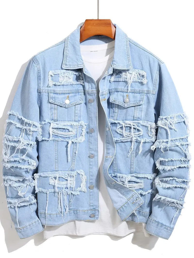 Lockere Jeansjacke im Korea-Stil – Y030S – Ansicht 5