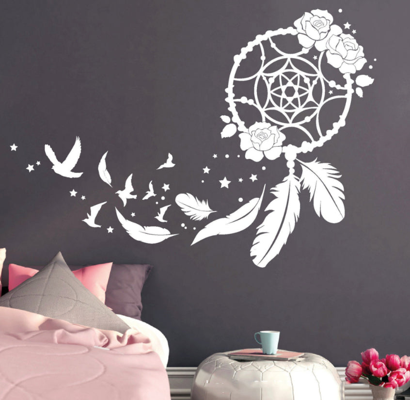 Wandsticker Traumfänger Feder Muster – Bild 3 | LuxeStyle