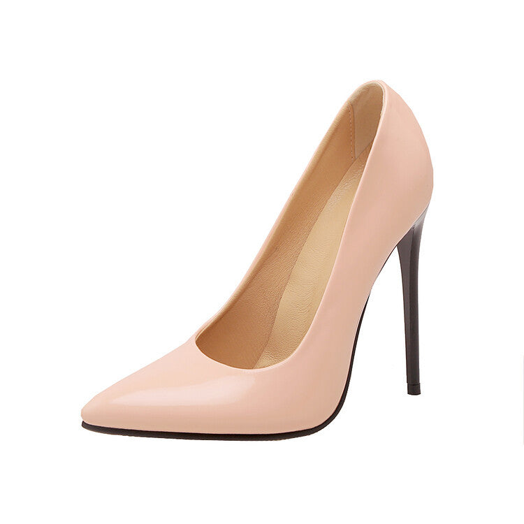 Xianyiduo Stiletto-Pumps mit spitzer Zehenpartie
