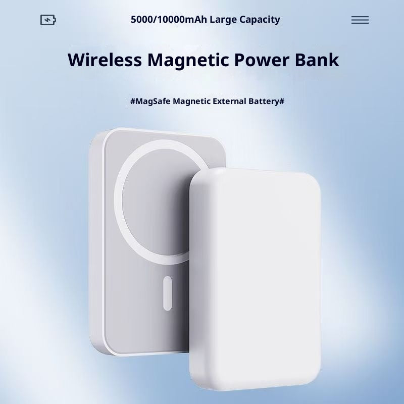 Magnetische Wireless Powerbank mit Schnellladung
