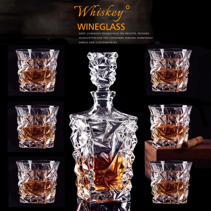 Kristall Whiskey Tassen Set