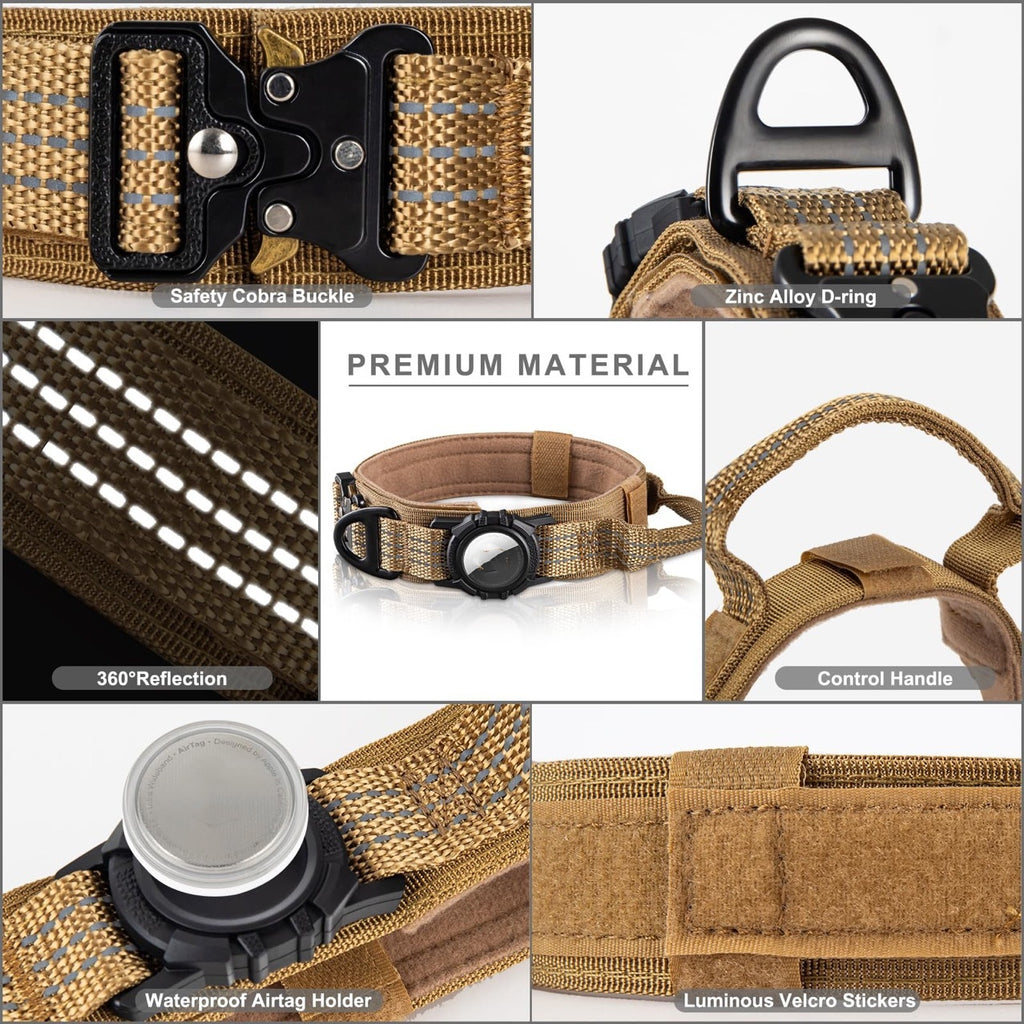 Hundehalsband mit AirTag-Hülle – Bild 2 | LuxeStyle