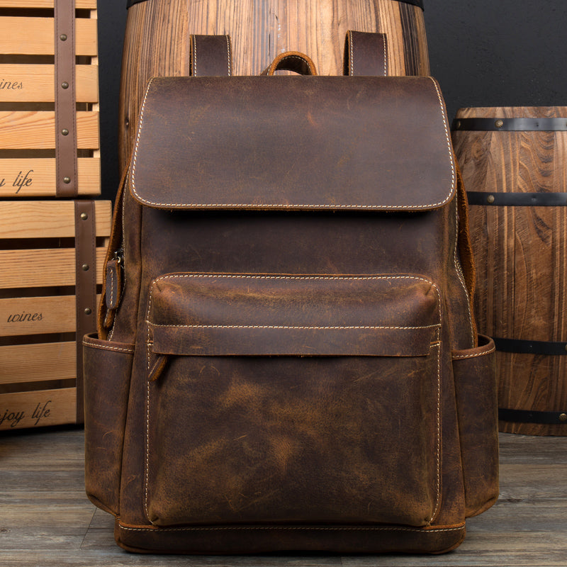 Rucksack aus Rindsleder – Business – Bild 2 | LuxeStyle