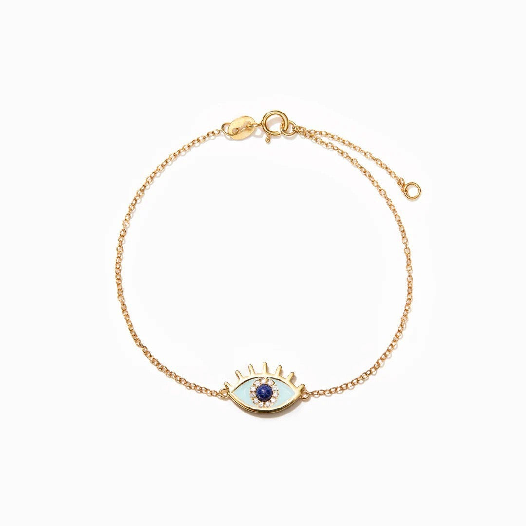 Teufelsauge Armband mit Emaille-Glasur | LuxeStyle