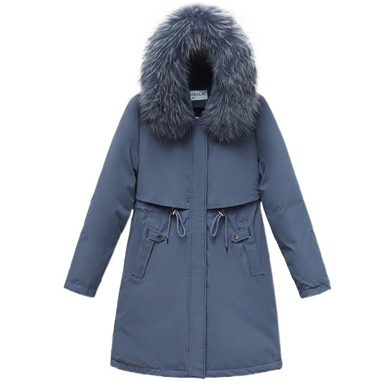 Winterparka mit Daunenfüllung – mittellang – Bild 7 | LuxeStyle