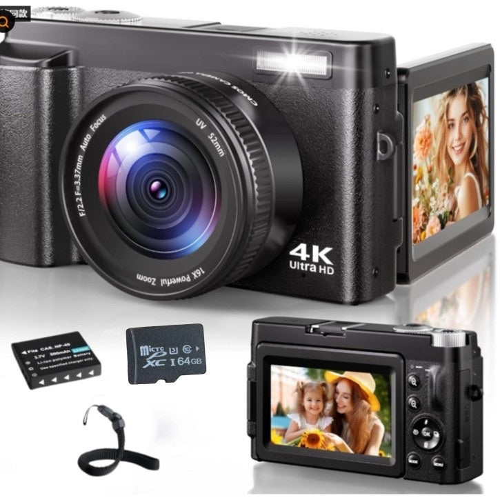 HD Digital Camcorder mit Flip-Screen