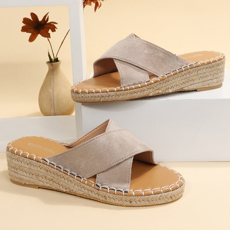 Sandalen mit runder Kappe und Hanfsohle – Bild 5 | LuxeStyle