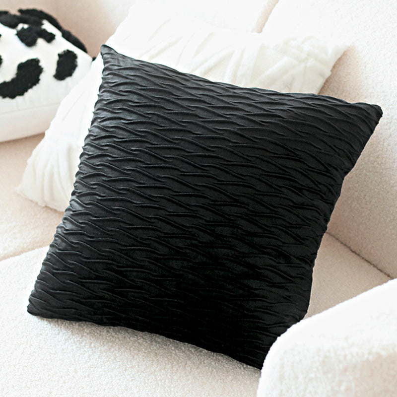 Retro Hasefell Schachbrett Sofakissen – Bild 7 | LuxeStyle
