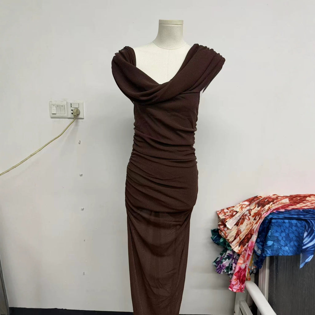 Elegantes Vintage-Kleid im französischen Stil