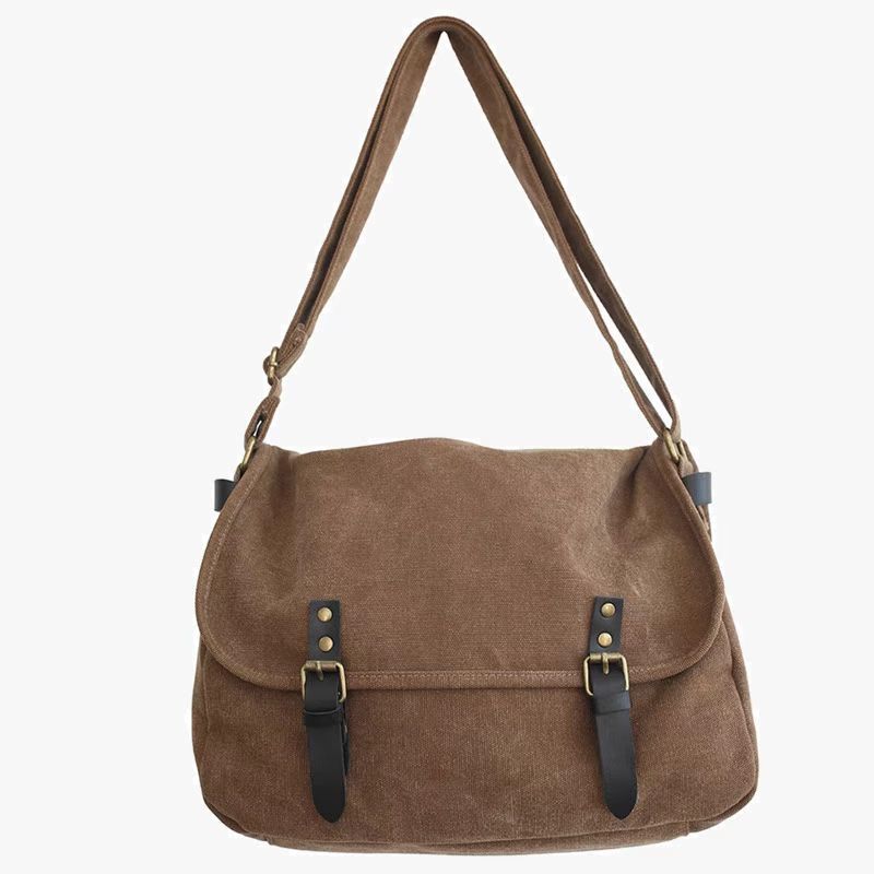 Retro Canvas Rucksack für Männer – Bild 6 | LuxeStyle