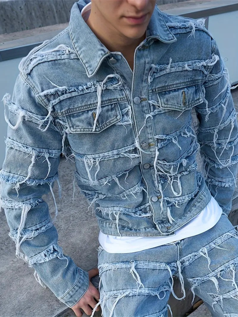 Gut sitzende Jeansjacke für Herren