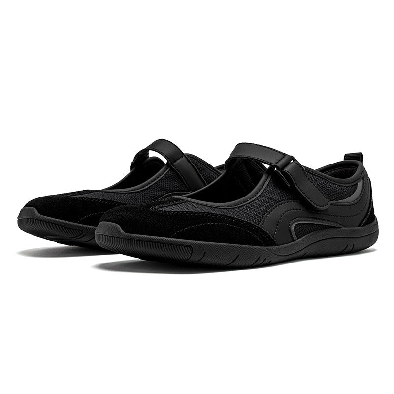 Leichtgewichtige Mary Jane Sandalen mit atmungsaktivem Mesh