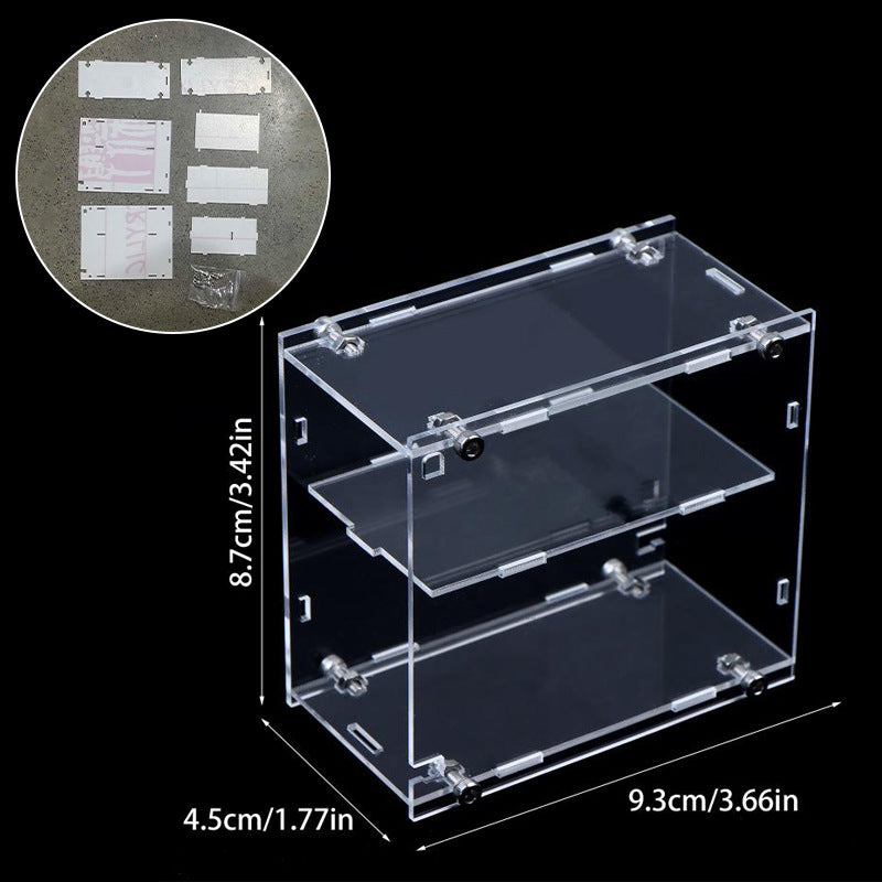 Acryl-Display-Box mit Doppelwand, staubgeschützt – Bild 9 | LuxeStyle