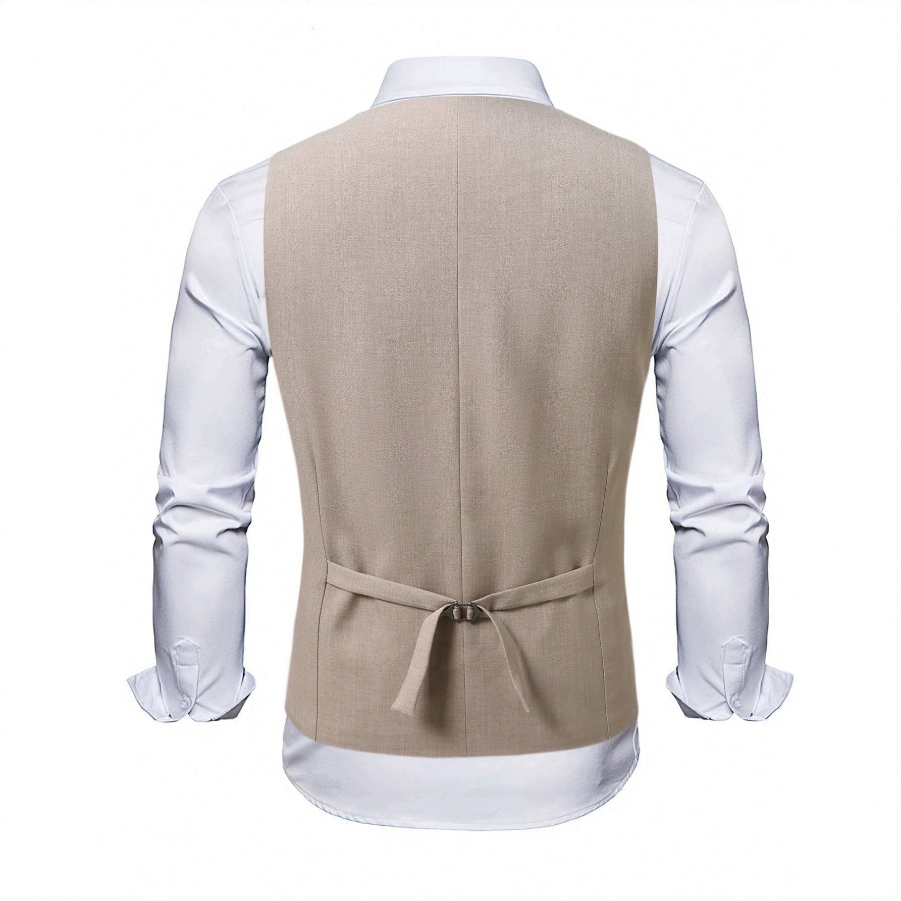 Business-Gilet für Herren mit V-Ausschnitt – Ansicht 4