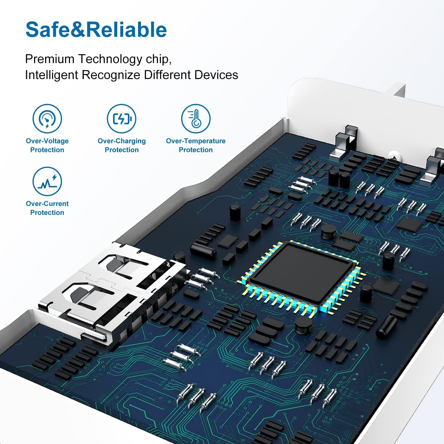 USB C Schnellladegerät-Set für Android (2 Stück)