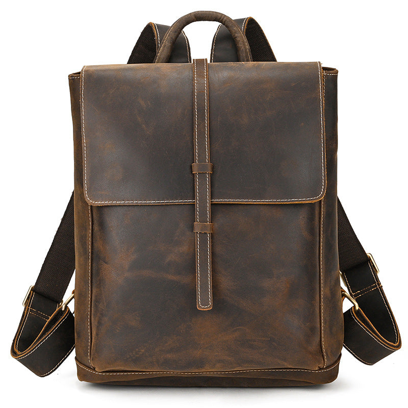 Lederrucksack im Retro-Stil – Bild 3 | LuxeStyle