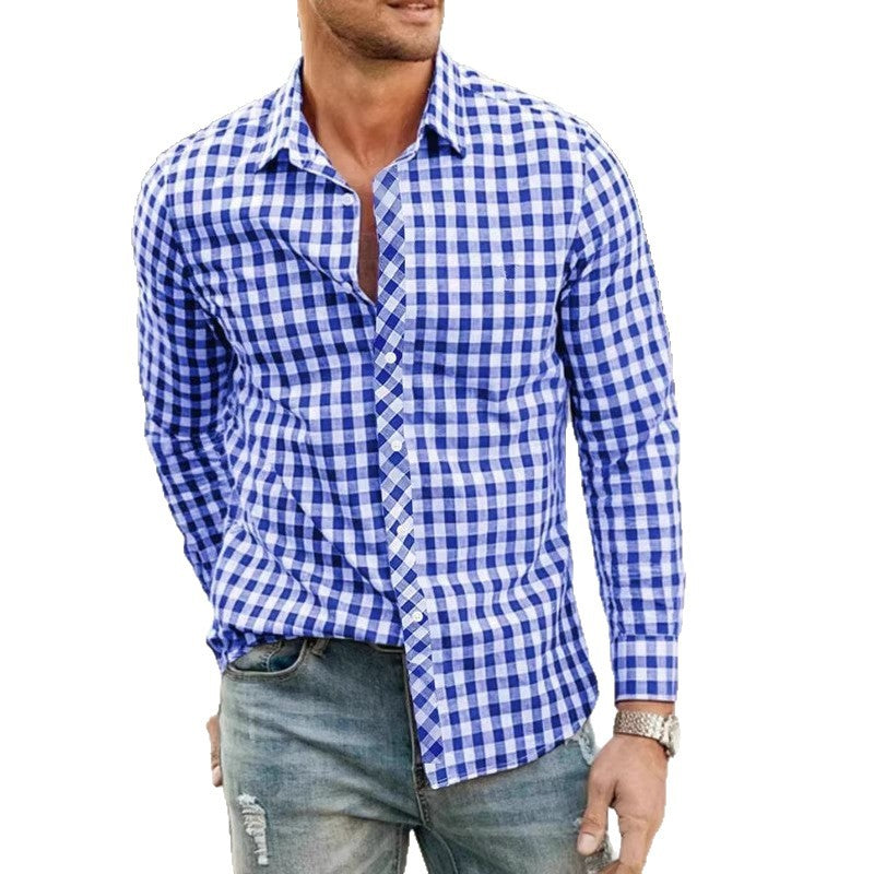 Freizeit-Hemd für Herren im Retro-Look