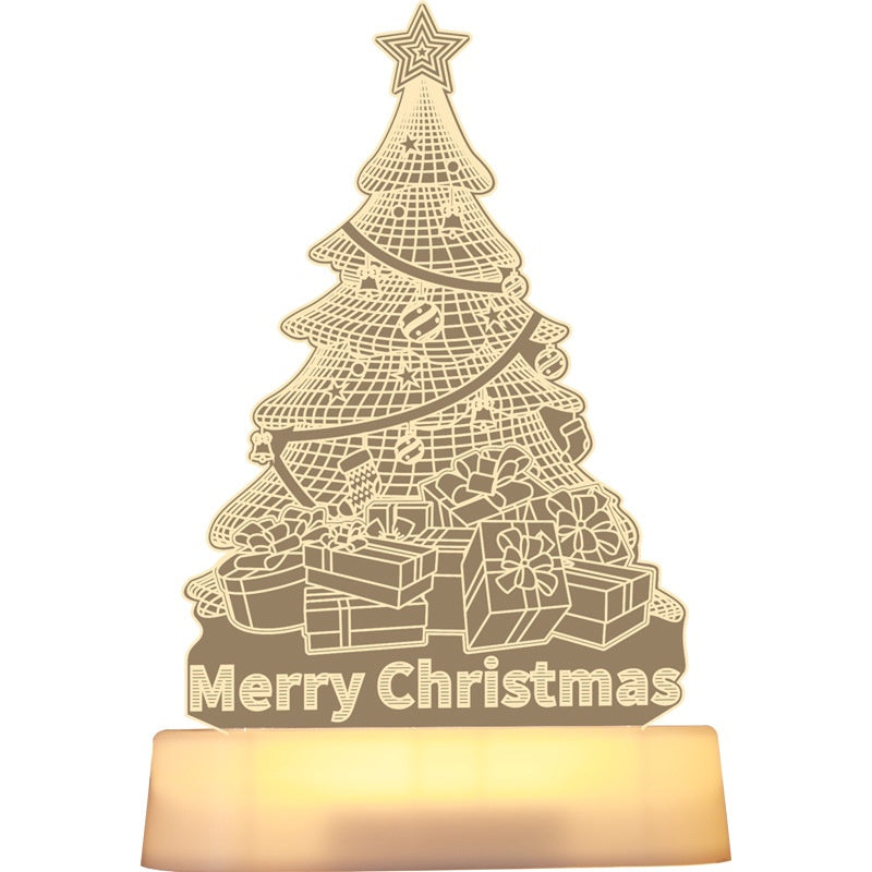 3D Weihnachtslampe