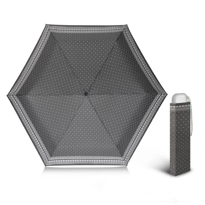 Mini Slim Automatischer UV-Regenschirm mit 6 Rippen – Bild 4 | LuxeStyle