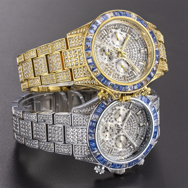 Damenuhr mit Quarzwerk und Stahlband | LuxeStyle