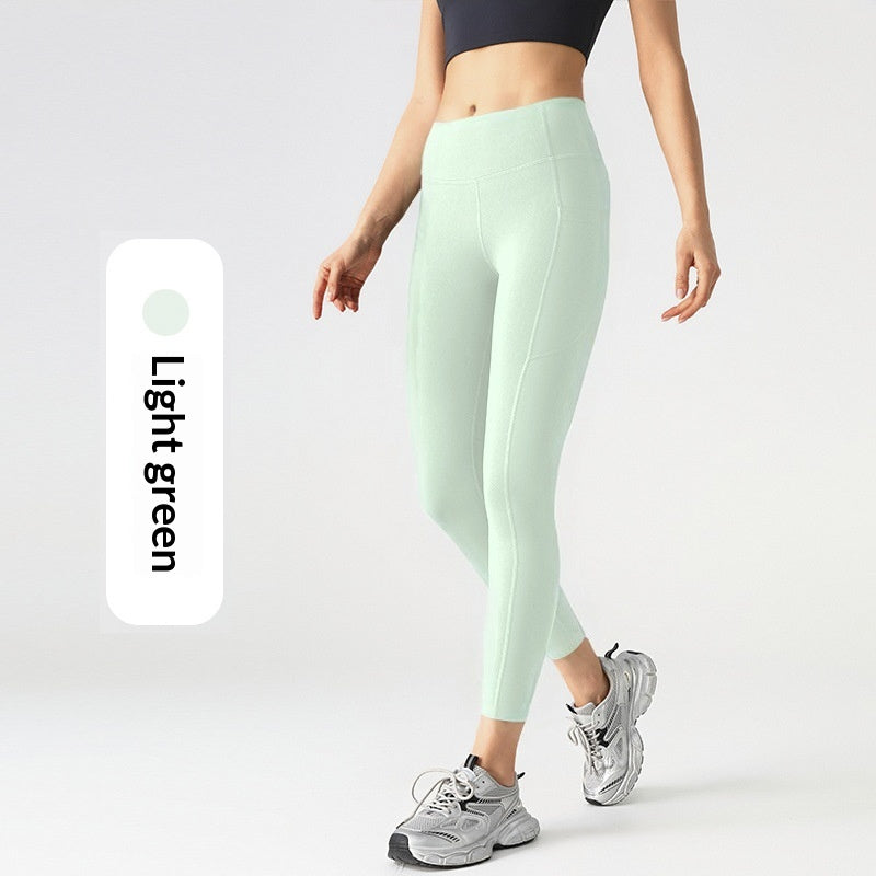 Sport Leggings mit Mesh und Seitentaschen