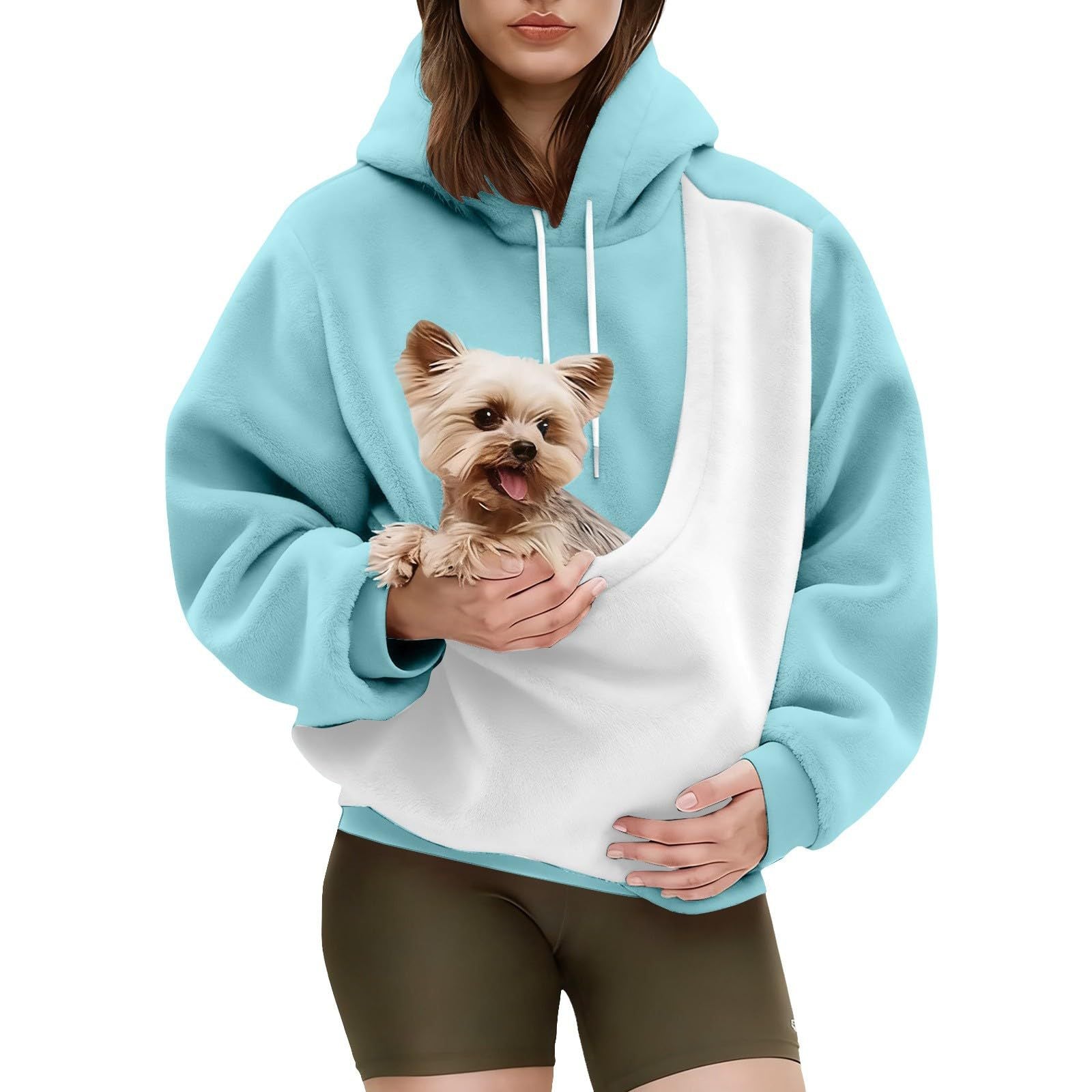 Kuscheliges Flanell-Sweatshirt für Damen – Ansicht 2