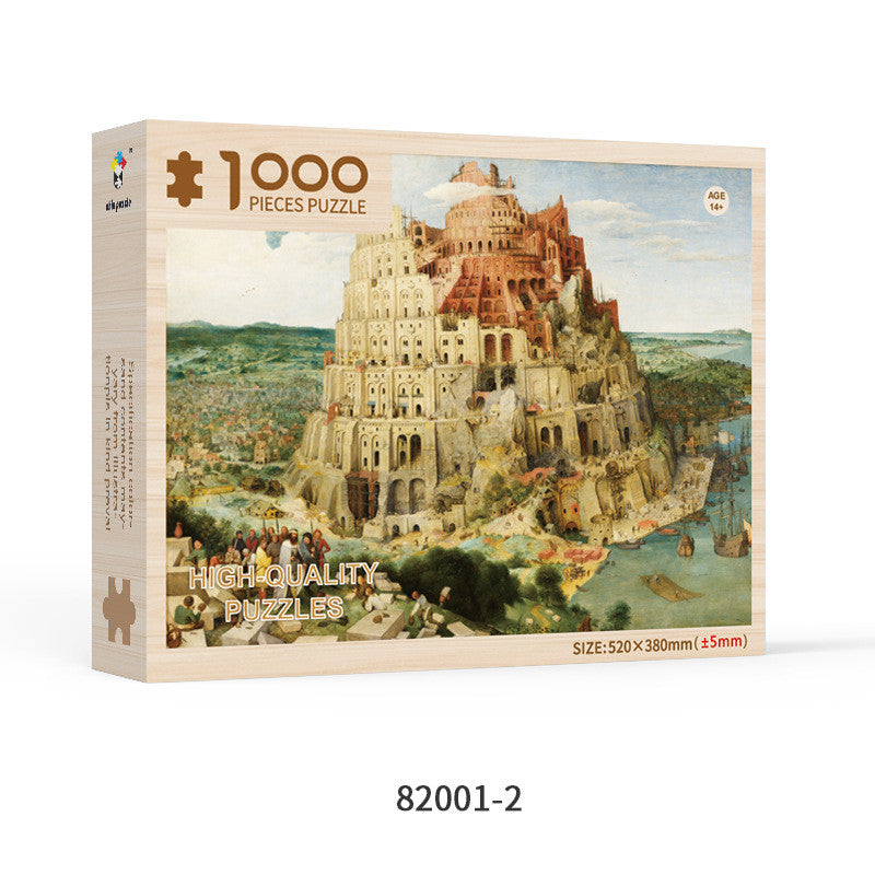 Holzpuzzle für Erwachsene – 1000 Teile – Bild 2 | LuxeStyle